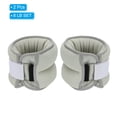 thumbnail image 3 of Uxcell Poids de Cheville Sangles de Poids de Jambe Réglables 8 Lb Ensembles de Poids de Cheville Gris, 3 of 7