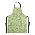 thumbnail image 2 of Small Cherry Fruits Kitchen Apron with 2 Pockets Adjustable waterproof Cooking Aprons for Women Men Chef, 2 of 7