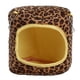 thumbnail image 4 of Hamaca colgante de algodón para hámster, cálida, ideal para ardillas, erizos, cobayas, chinchillas, conejos y leopardo amarillo., 4 of 9