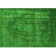thumbnail image 1 of Ahgly Company Indoor Rectangle Oriental Green Industrial Area Rugs, 2' x 5', 1 of 4