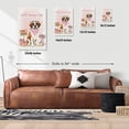 thumbnail image 5 of Happy Mother's Day Saint Bernard Love Dog Mom Heart Flower Vertical Matte Canvas Poster St Dog Lover Wall Art Home Decor - 12004, 5 of 5
