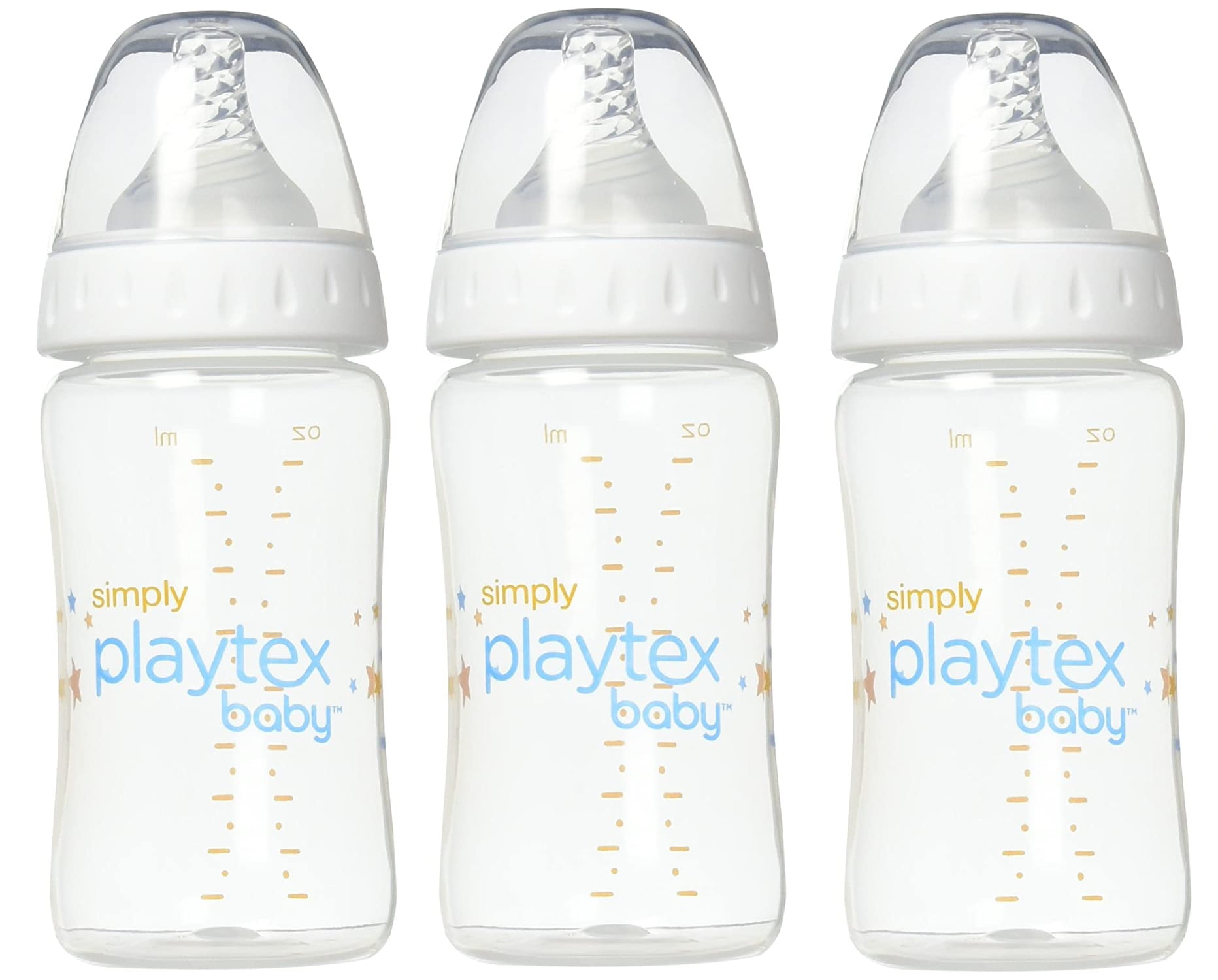 BPA Free 9 oz Simply Playtex Baby Bottle 3M 
