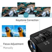 VANKYO Leisure 510 HD Movie Projector, Video Projector with 230 Projection Size, LCD, Support 1080P