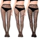 thumbnail image 5 of Medias de red Minnieouse cintura alta para mujer 3 Piezas sexy cómodas Estirables, 5 of 6