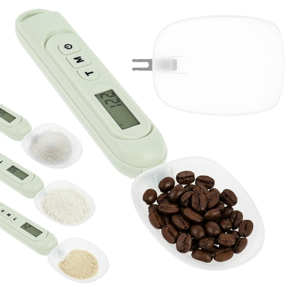 Toorise Digital Spoon Scale Electronic Measuring Spoon Food Coffee Weigh Scale 500g/0.1g High Precision for Home Kitchen with LCD Display 7 Units Conversion