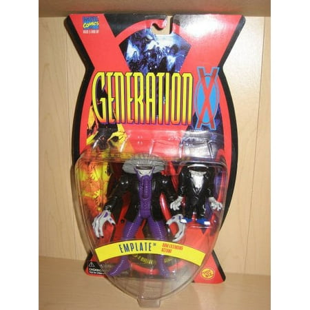 X-Men Generation X - Emplate Action Figure Arm Extending Action Toy Biz 1995