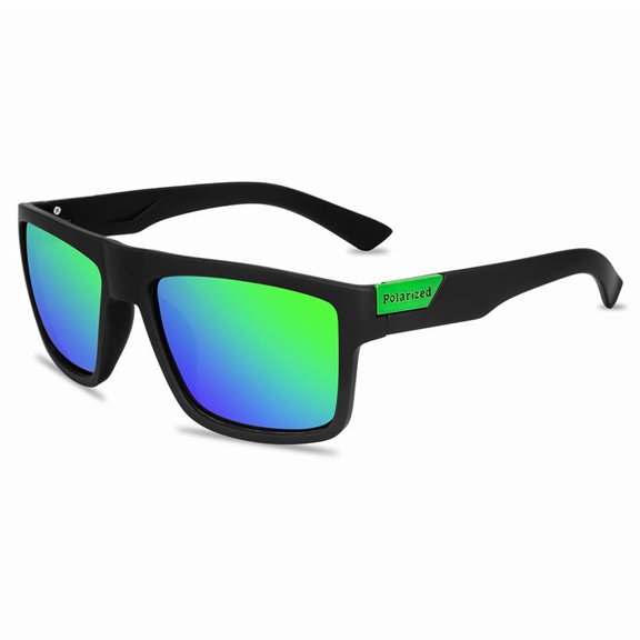 Mens Polarized Sports Sunglasses UV400 Protection TAC Lenses PC Frame Outdoor Activities Riding Driving Eyewear 80