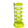 thumbnail image 1 of Nuevo diseño Giratorio Vertical Rotating Seasoning Box Kitchen Seasoning Jar Suministros de Almacenamiento Simples (Color : Yellow), 1 of 3