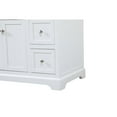 thumbnail image 4 of Elegant Lighting VF60248WH-BS Franklin 48" Free Standing Single Basin Vanity Set - White, 4 of 15