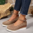 thumbnail image 7 of oqasdz Women's Casual Shoes Elegant Thick Soft Sole Slip On Platform Walking Shoes for Ladies Spring Fall Comfort Everyday Versatile Summer Outdoor, 7 of 7