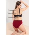 thumbnail image 4 of Pantalones triangulares para mujer, bragas de encaje, ropa interior de cintura alta, ropa interior Sexy de algodón puro sin costuras, suave y cómoda para mujer, 4 of 6