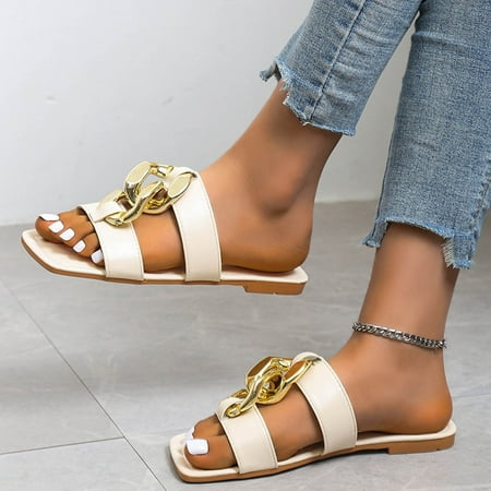 

Fanxing Fashion Deals 15 Under Ladies Sandals Crystal Jeweled Espadrilles Sandals Dressy 2023 Casual Summer Glitter Jelly Sandal Shoes Beige 4.5