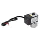 thumbnail image 2 of Accesorios de bomba de aire con rosca de interfaz M8 de válvula solenoide con base de aluminio fundido AC/DC220V orificio lateral, 2 of 14