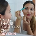 thumbnail image 2 of Kit Dermaplane Ouiloe con aceite y maquinilla de afeitar para mujeres de piel seca, 2 of 5