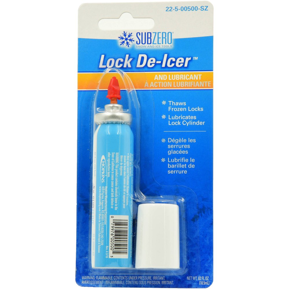 Subzero Lock Thaw DeIcer & Lubricant