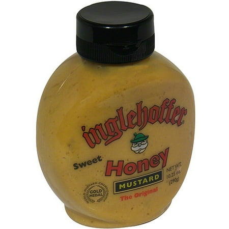 Inglehoffer Sweet Honey Mustard, 10.25 oz (Pack of 6)
