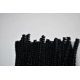 thumbnail image 2 of Limpiadores de pipa negros, 200 piezas de tallos de chenilla para manualidades creativas y decoraciones (6 mm x 12 pulgadas), 2 of 5