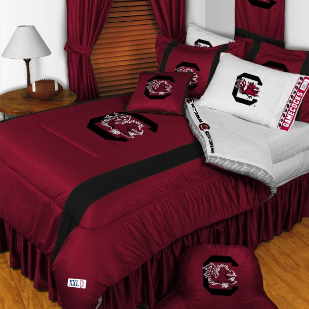 NCAA South Carolina Comforter Pillowcase College Bedding Twin Walmart
