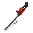 thumbnail image 2 of JIAHomeV Home Decor Wireless Hedge Trimmer 21V Lightweight Battery Hedge Trimmer Wireless Hedge Cutting Machine with Battery and Charger Cutting Length of 50cm Action Used for Trimming Hedge, 2 of 8