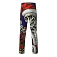 thumbnail image 4 of Hfolob Pants For Men Male Autumn Winter Christmas Home Pants Fully Printed Cordless Pocket Holiday Celebration Pants Outdoor Pants, 4 of 4