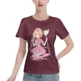 thumbnail image 1 of T-Shirt Basique à Manches Courtes pour Femme Cardinal Sakura, 1 of 6