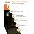 thumbnail image 6 of Gama Sonic Baytown II Solar Lamp Post with EZ Anchor - Black Finish, 6 of 12