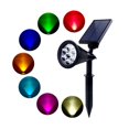 thumbnail image 3 of 2 Pack 7 LED Solar Lawn Lights Waterproof Solar Powered Outdoor Garden Yard Landscape Stake Lights 7 Colors, 3 of 4
