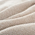 thumbnail image 5 of Carriediosa Heather Throw Blanket, Soft Cozy Fuzzy Fluffy Blankets Throws for Couch, Bed, Sofa, Taupe, 50" x 61", 5 of 6