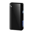 thumbnail image 2 of kkbbma USB Charging Lighter Alloy Body Compact And Convenient USB Charging Long Battery Life Display With LED Lighting Windproof Lighter, 2 of 6