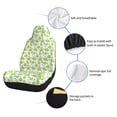 thumbnail image 6 of Pofeuu Kawaii Avocado Print Automotive Car Seat Covers Flat Cloth Full Set Seat Covers,Car Seat Covers front seats for Cars Trucks and SUVs-1, 6 of 9