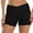 Black, variant on Kcolen Sports Shorts for Women,Womens Spandex Lightweight Daily Casual Shorts Solid Color Biker High Waist Lounge Shorts