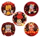 thumbnail image 1 of Wosthever 10 Uds. Decoraciones de PVC para Año Nuevo Lunar, impresionantes pegatinas para ventanas, decoraciones para el año Kits de decoración para fiestas  B 28*35 cm, 1 of 6