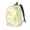 thumbnail image 1 of Balery Lemon Potatoes Mochila Clásica Impresa Básica para Viaje, Mochila Escolar Resistente al Agua, Mochila de Lona con Correas Ajustables-Small, 1 of 5