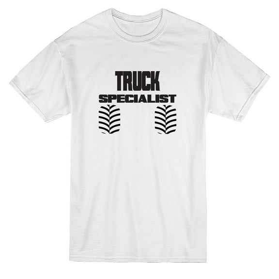 Truck Specialist Tire Graphic Men's T-shirt