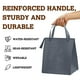 thumbnail image 5 of Uuiauoio Nonwoven Insulation Bag，Insulated Grocery Bags Reusable Insulated Cooler Bags Shopping Totes for Hot or Cold Food ，Perfect for Work, Travel, Outdoor Events, 5 of 6