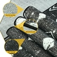 thumbnail image 6 of Ultrug Vintage Rugs Boho Geometric Moroccan Area Rug Soft Carpet for Bedroom Living Room Home Decor,4'x6',Black, 6 of 7