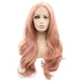 thumbnail image 6 of Creamily 13*3 Pink Wigs Glueless HD Lace Front Wigs And Go Lace Front Wig For Cosplay Party Light Pink Wig With Natural Hairline For Women, 6 of 8