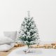 thumbnail image 5 of Fiudx Árbol de Navidad Led con Ramas Ajustables y Bisagras, de Pvc con Base de Hierro, Ideal para Interiores y Exteriores, Ideal para Reuniones Familiares, 60 Cm, con Aspecto de Copos de Nieve., 5 of 5