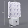 thumbnail image 2 of Honeii Bouquet and Lavender Flowers Print LED Night Light with Light Sensor, Night Lights Plug Into Wall,Ideal for Bedrooms and Hallways-EU, 2 of 7