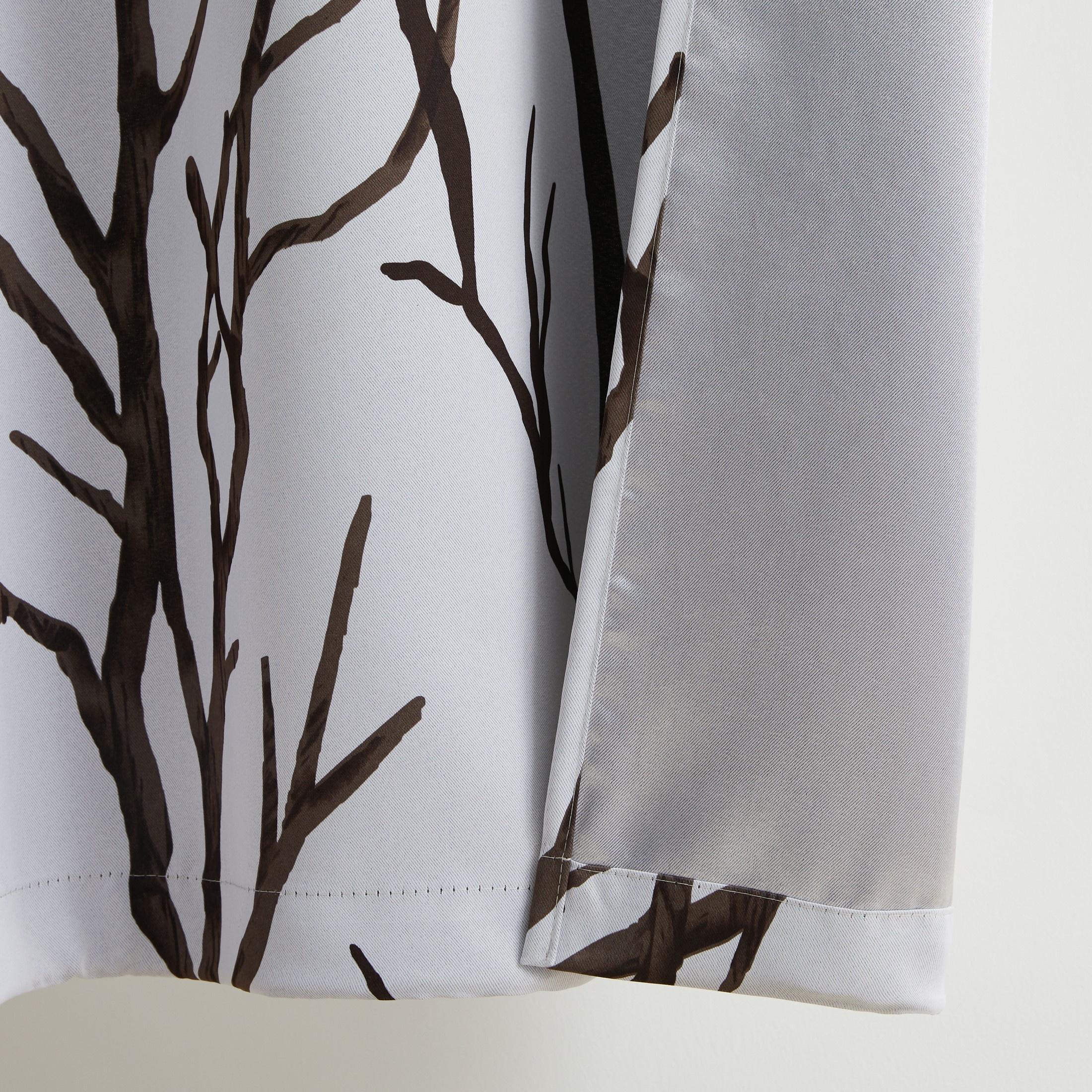 VCNY Home Kingdom Beige Branch Grommet Blackout Curtain, 40" x 63"