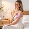 thumbnail image 5 of Adjustable Massage Ring Cordless Portable Body Massager with 5 Intensity Levels Lightweight Rechargeable Design for Home Gym and Travel Pink, 5 of 6