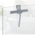 thumbnail image 4 of Escobilla de silicona, acero inoxidable/silicona, escobilla de baño, escobilla de silicona, gris, 21 x 19 x 5 cm, 4 of 5