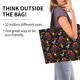 thumbnail image 2 of Disketp Monster Truck Bolsa Tote Estampada para Mujer, Bolso de Hombro y de Mano para Compras y Viajes, 2 of 8