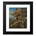 thumbnail image 2 of Jean-Frédéric Waldeck 15x17 Black Modern Framed Museum Art Print Titled - The Artist Carried in a Sillero Over the Chiapas from Palenque to Ocosingo, Mexico (ca. 1833), 2 of 5