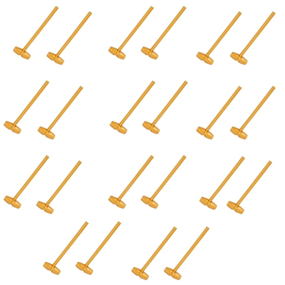 20 Pcs Wood Hammers Small Hammers Mallets Lobster Cracking Tool Cake Demold Tool