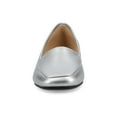 thumbnail image 6 of Journee Womens Noelia Square Toe Casual Comfort Career Ballet Flats, Widths Available, 6 of 8