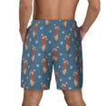 thumbnail image 4 of Goofa Dachshund Dog Puppy Printed Men's Swim Trunks Board Shorts Quick Dry Mens Swimming Trunks with Compression Liner,Breathable Fit Hawaii Beach Shorts-3X-Large, 4 of 9