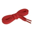 thumbnail image 2 of INSPIRE CHIC Unisex 2 Pairs Double Layers Hollow Shoestrings Flat Shoelaces Red 120cm / 47.24", 2 of 4