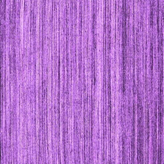 Ahgly Company Indoor Square Abstract Purple Contemporary Area Rugs, 4' Square