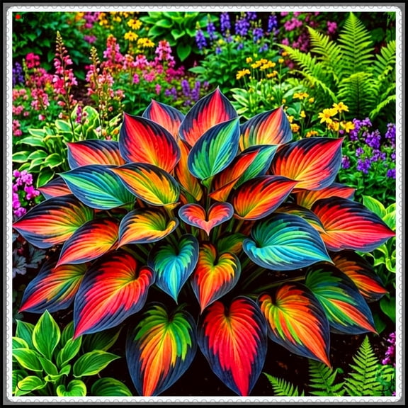 Hosta - Shade Tolerant - Tall and upright - Frost-resistant - Suitable for garden landscaping, air purification and hanging planters